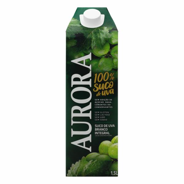 SUCO INTEGRAL UVA TINTO AURORA CAIXA 1,5L 0