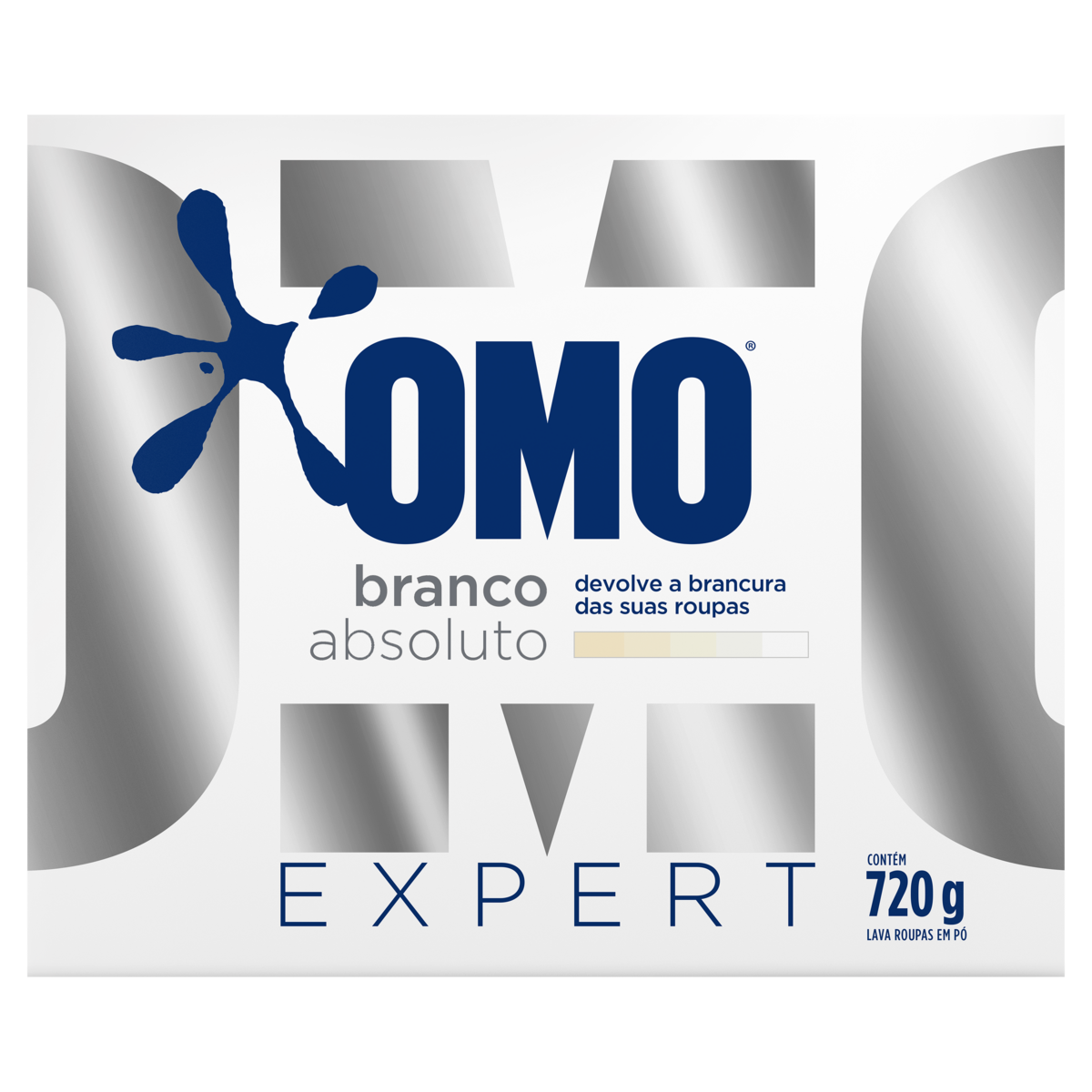 LAVA-ROUPAS PÓ ROUPAS BRANCAS OMO EXPERT CAIXA 720G