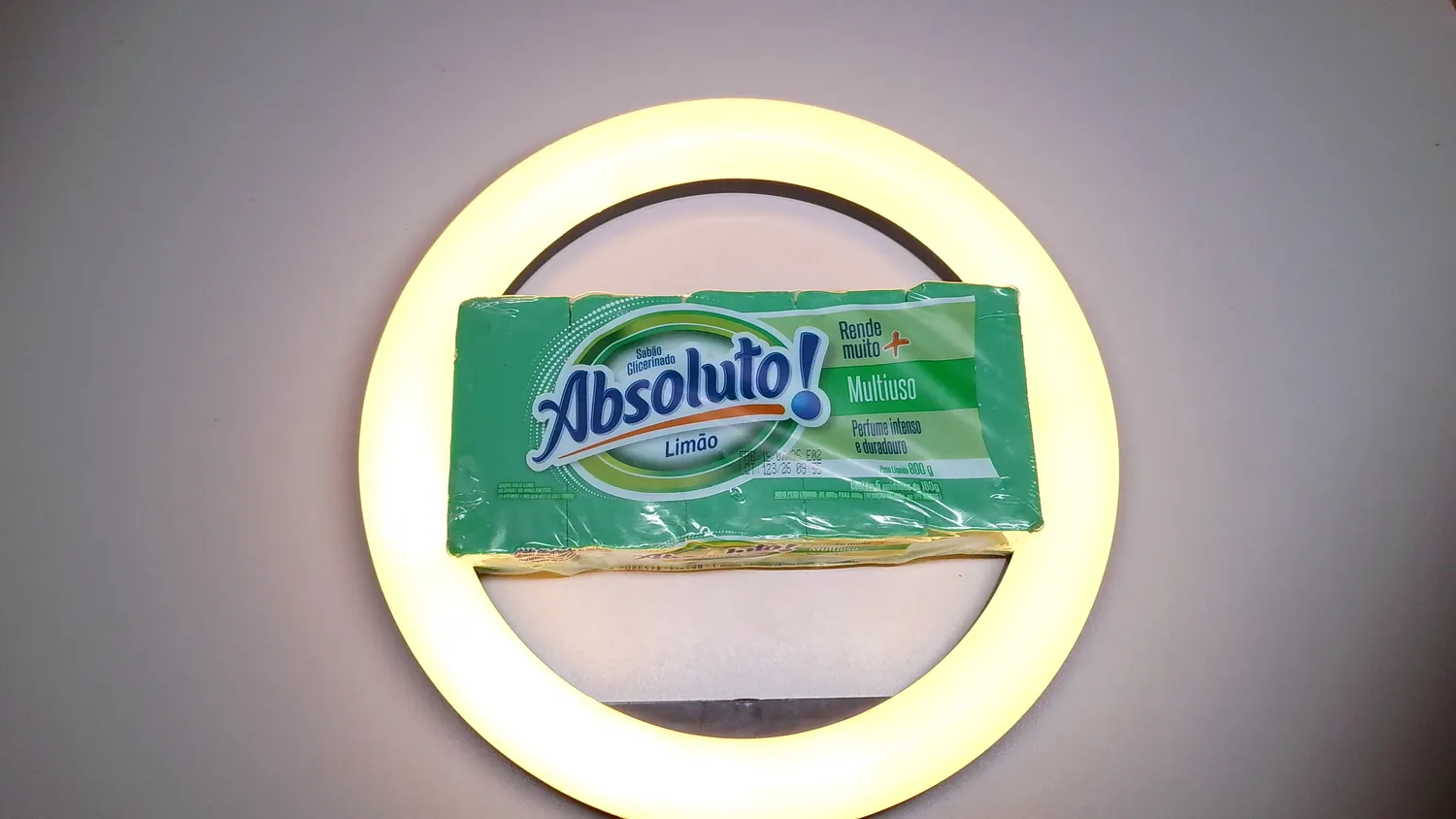 SABÃO ABSOLUTO GLICERINADO LIMAO 5X160G