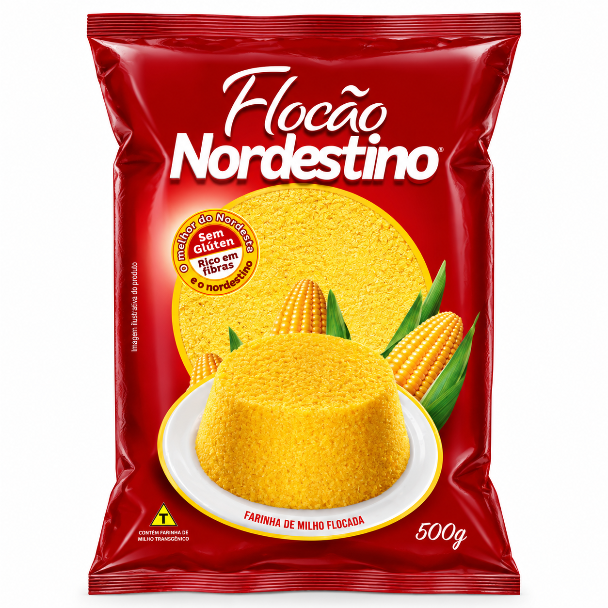 FLOCÃO DE MILHO NORDESTINO 500G — imagem 1