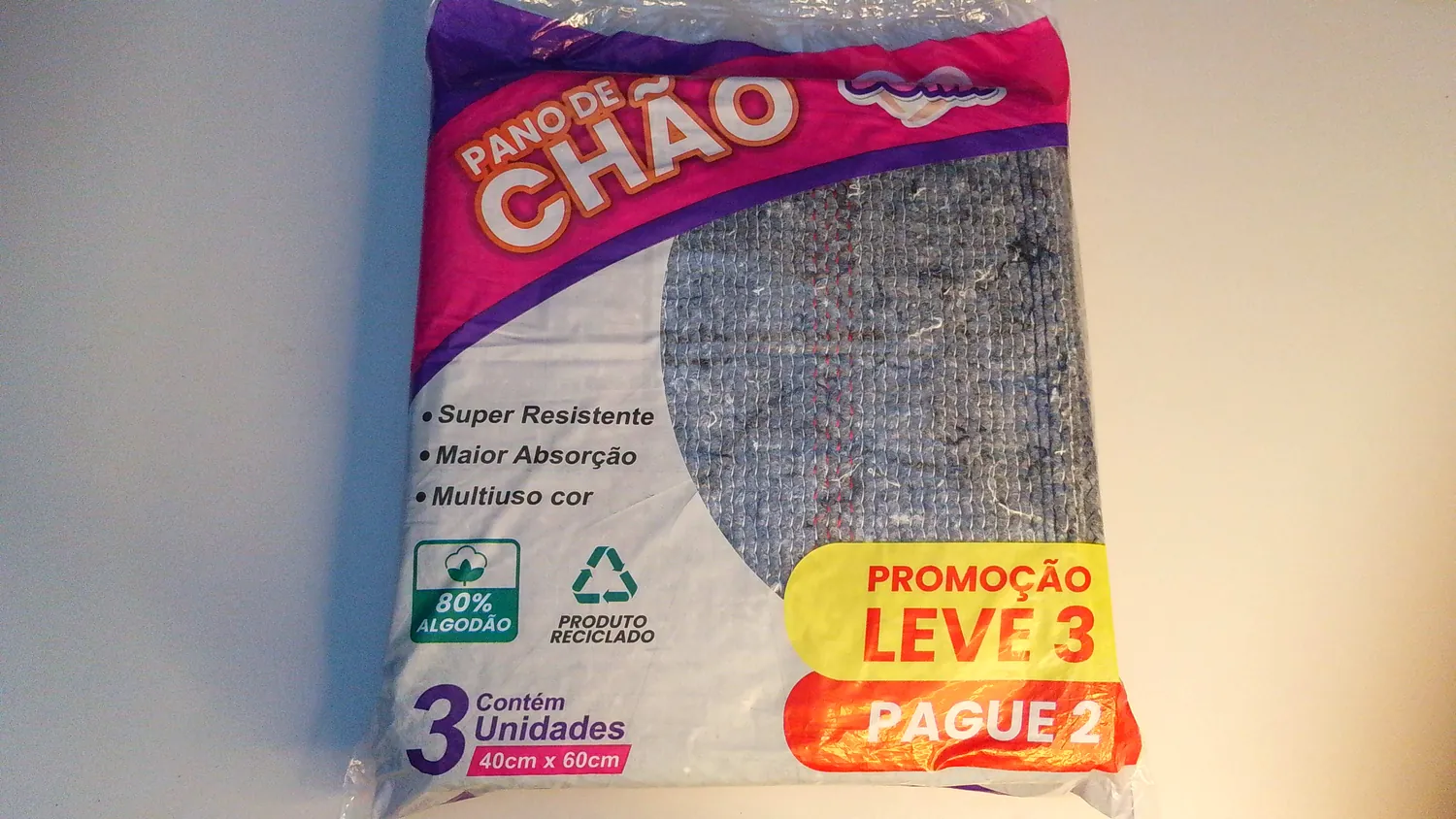 PANO DE CHAO DONA PANO BOM 40X60 L3P2