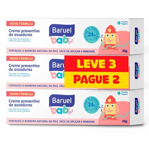 CREME PREVENTIVO DE ASSADURAS BEBÊ BARUEL BABY CAIXA 45G