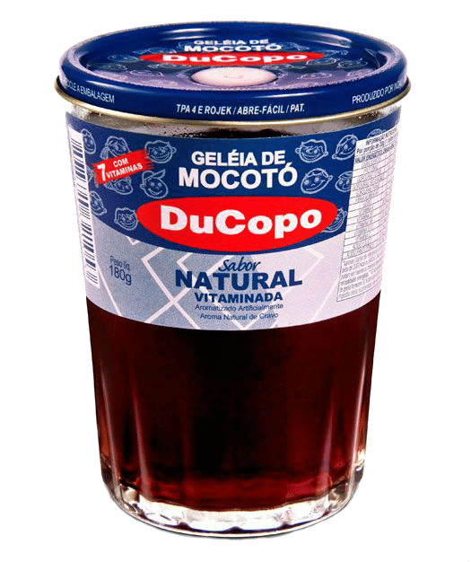 GELEIA DE MOCOTO NATURAL DUCOPO 180G