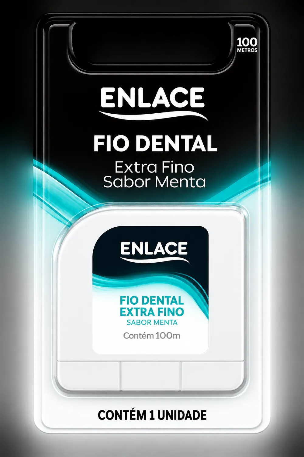 FIO DENTAL ENLACE SABOR MENTA 100M