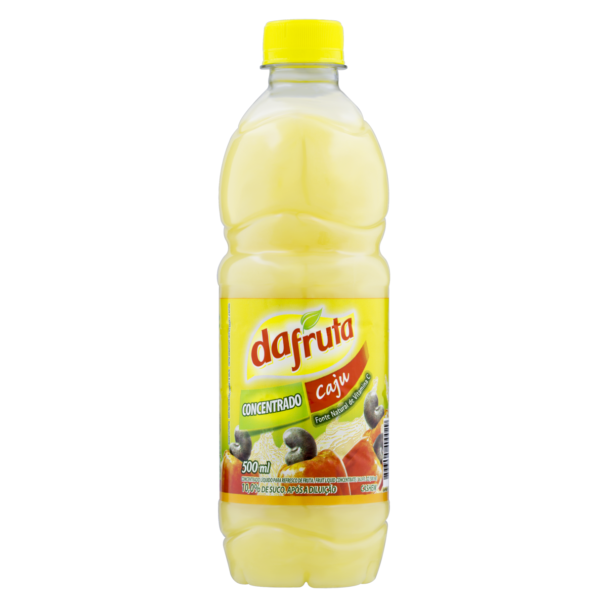 PREPARADO PARA REFRESCO CONCENTRADO CAJU DAFRUTA GARRAFA 500ML