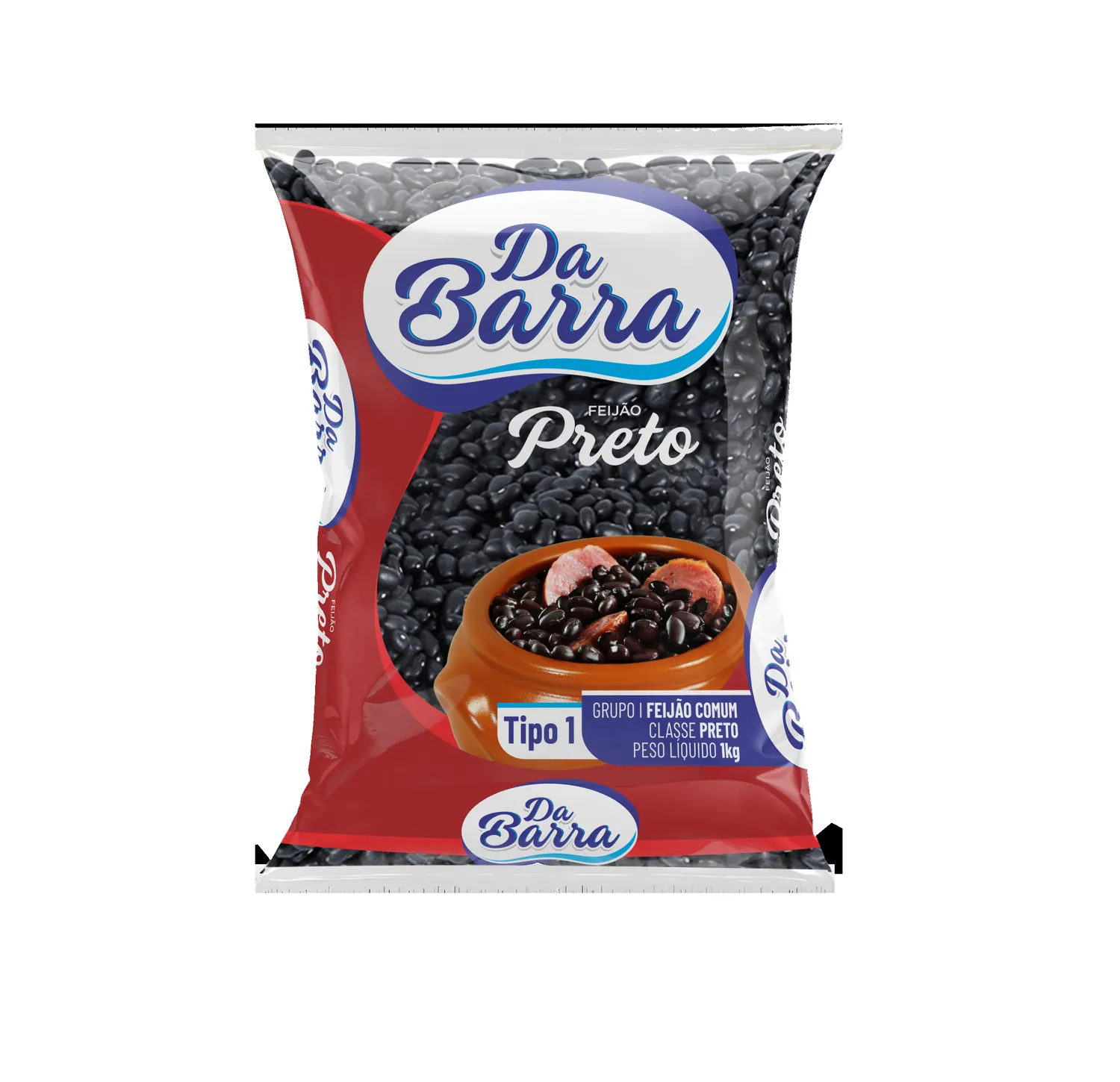 FEIJÃO PRETO DA BARRA 1KG