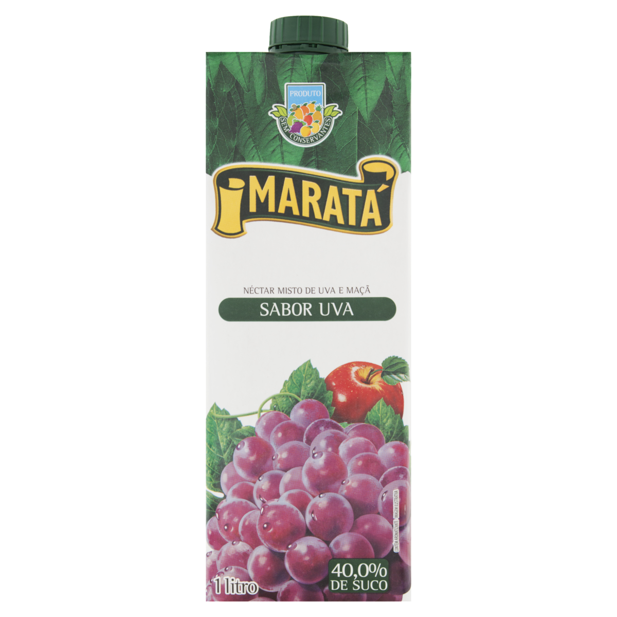 NÉCTAR UVA MARATÁ CAIXA 1L