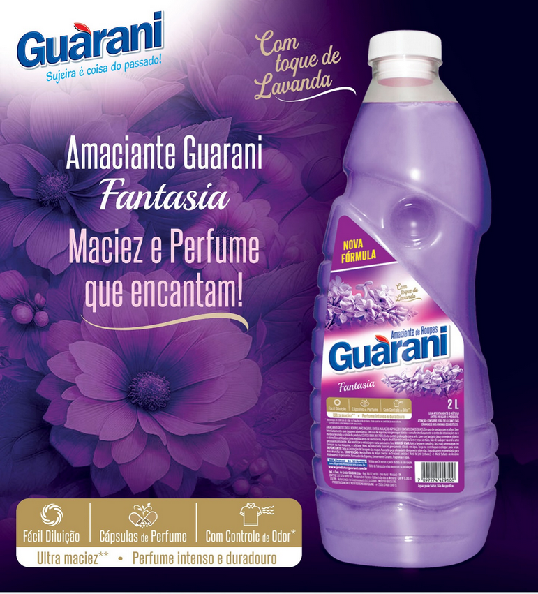 PP AMACIANTE GUARANI LILAS 2L 0