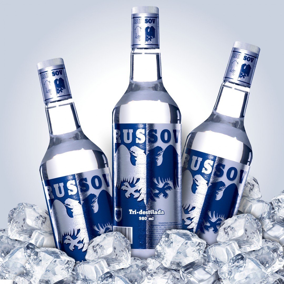VODKA RUSSOV 980ML - 1X980ML 0