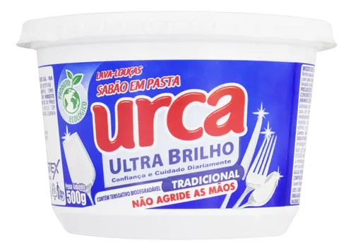 SABÃO EM PASTA TRADICIONAL URCA POTE 500G