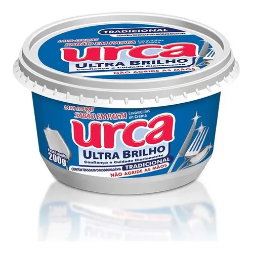 SABÃO EM PASTA TRADICIONAL URCA POTE 200G 0