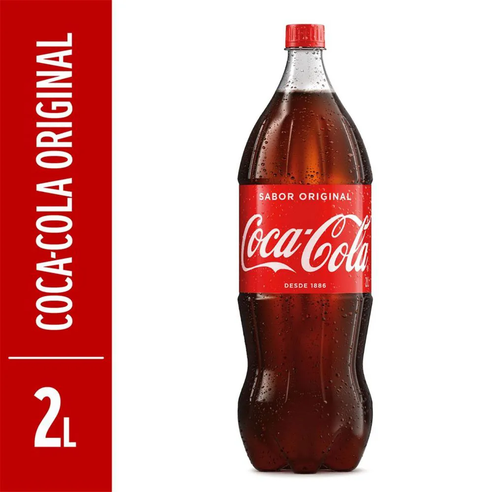 REFRIGERANTE COCA-COLA ORIGINAL GARRAFA 2L 0