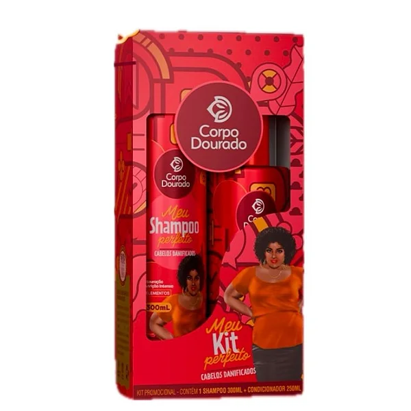 SHCOND CORPO DOURADO 300ML 250ML MEU KIT PERFEITO 0