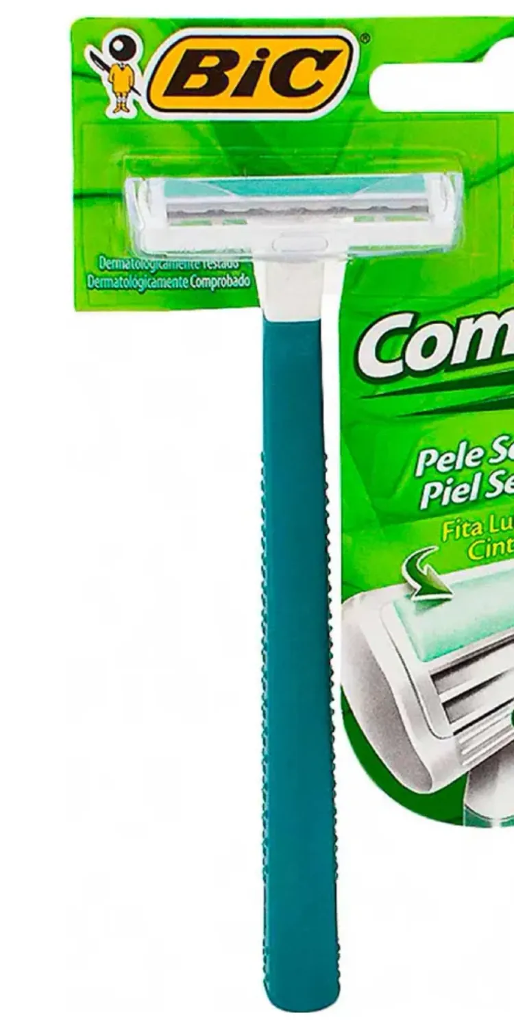 APARELHO DESCARTÁVEL PARA BARBEAR BIC COMFORT 2 SENSITIVE 2 UNIDADES