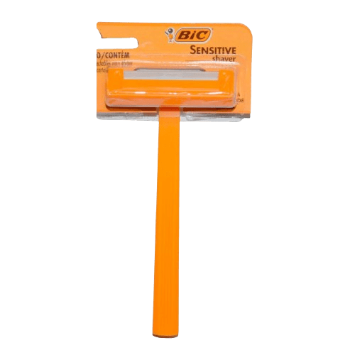 APARELHO DESCARTÁVEL PARA BARBEAR BIC SENSITIVE SHAVER 2 UNIDADES 0