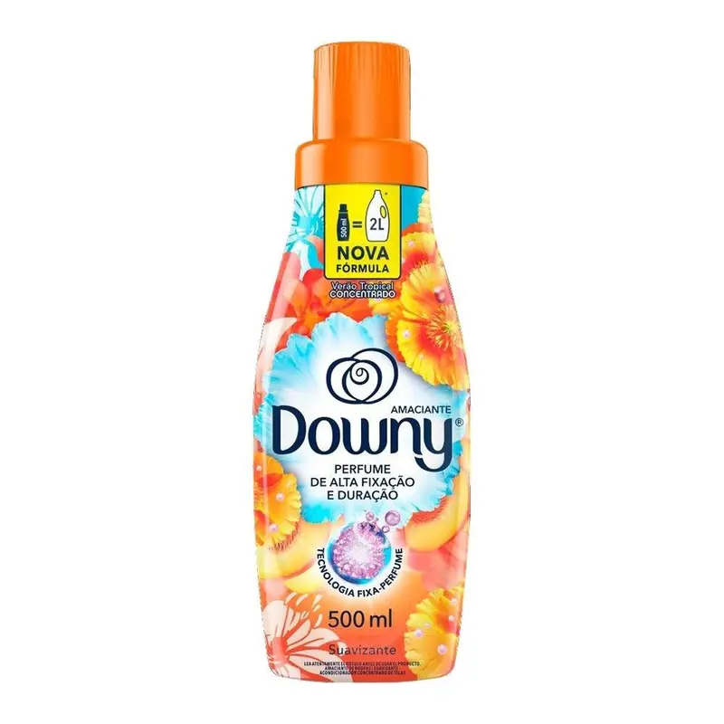 AMACIANTE DOWNY CONCENTRADO 500ML VERAO TROPICAL 0