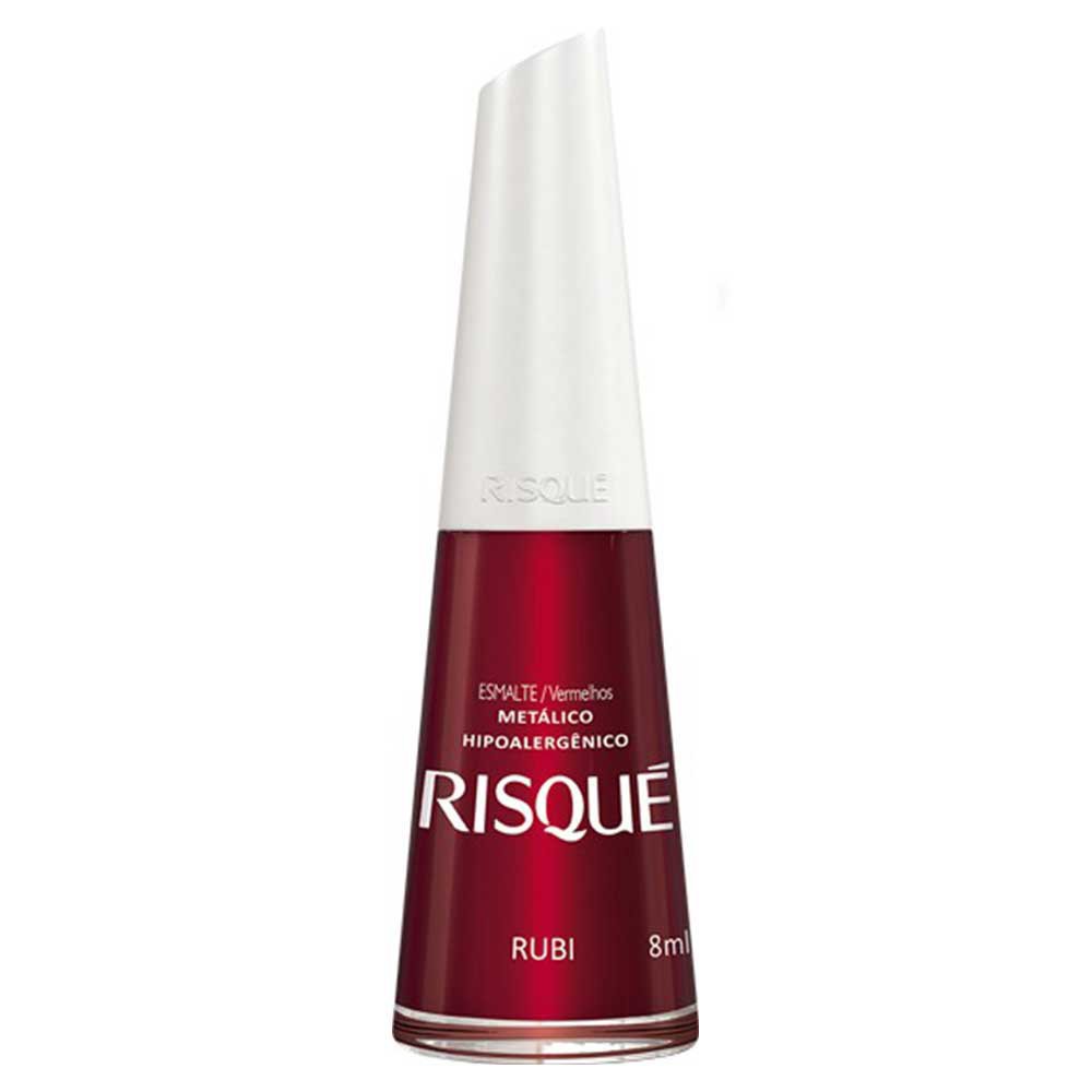 ESMALTE METALICO RUBI 8ML RISQUE