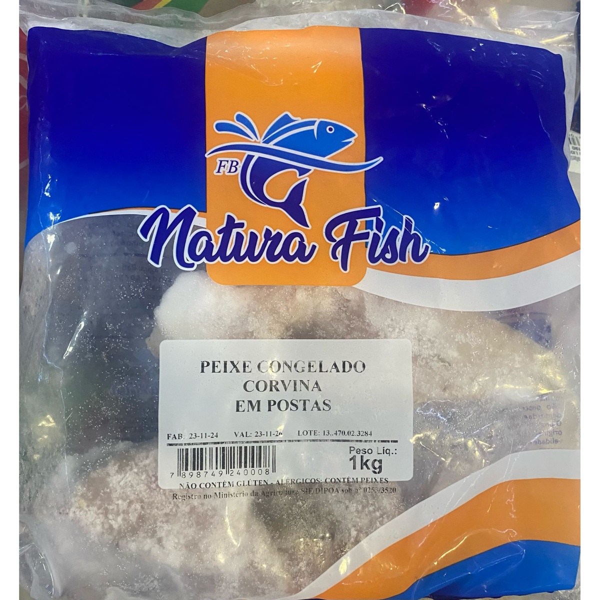 CORVINA POSTA PCT 1KG NATURA FISH