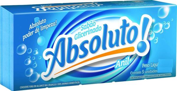 SABAO BARRA GLIC ABSOLUTO PC 5X ANIL 0