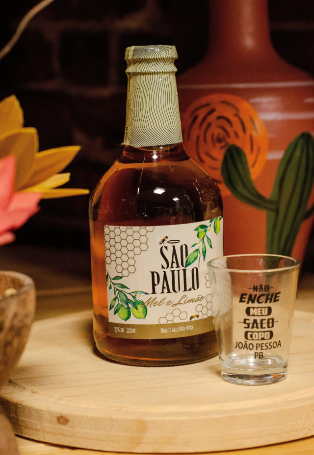 CACHACA SAO PAULO MEL E LIMAO 355ML 0