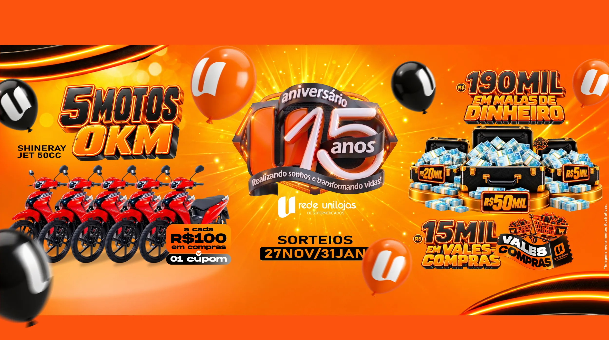 UNILOJAS 15 ANOS - 01